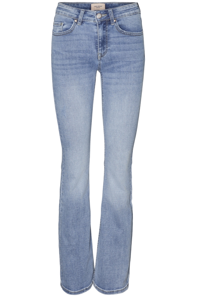 VMFLASH MR FLARED JEANS LI371 GA NO 10302479 Light Blue Denim